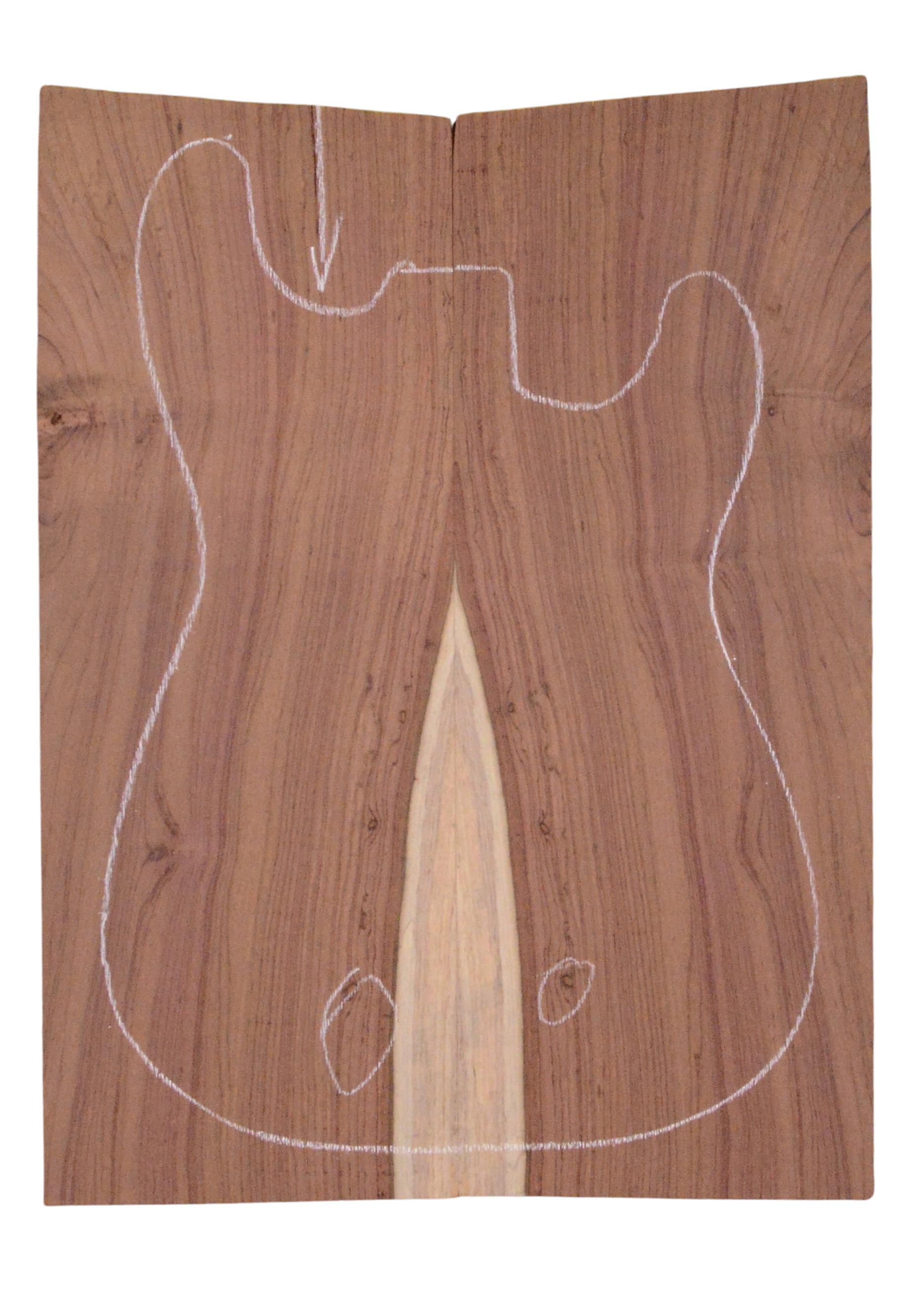 Rosewood (Nicaraguan) GuitarSolidBodyTopATC L23997.G.018