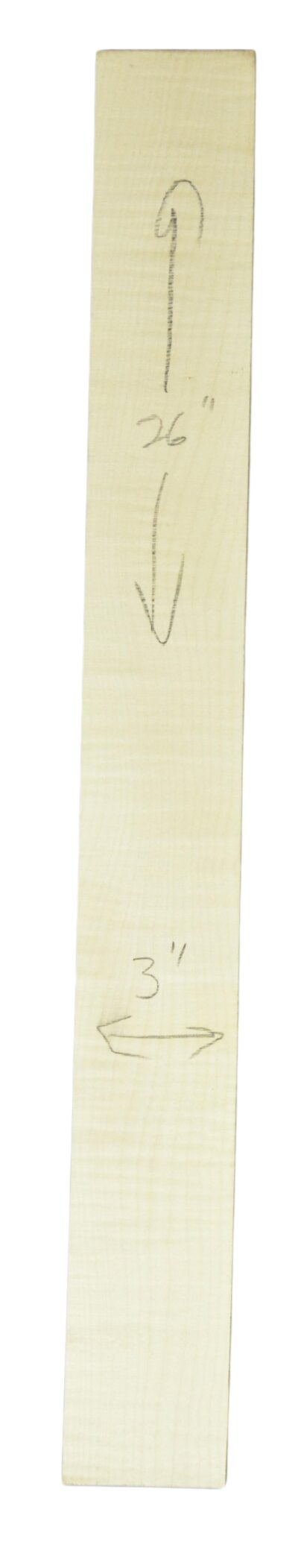 Sycamore (English) GuitarNeckATC L26230.G.050