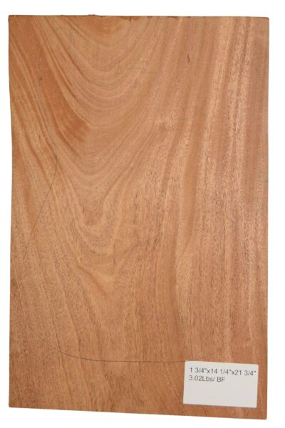 Mahogany (African) GuitarSolidBodyBilletATC L26336.G.011
