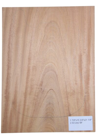Mahogany (African) GuitarSolidBodyBilletATC L26336.G.029