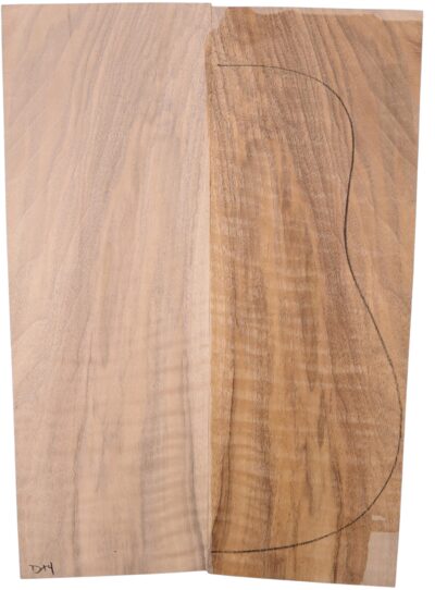 Walnut (English) GuitarBack2pcATC L3181.G.007