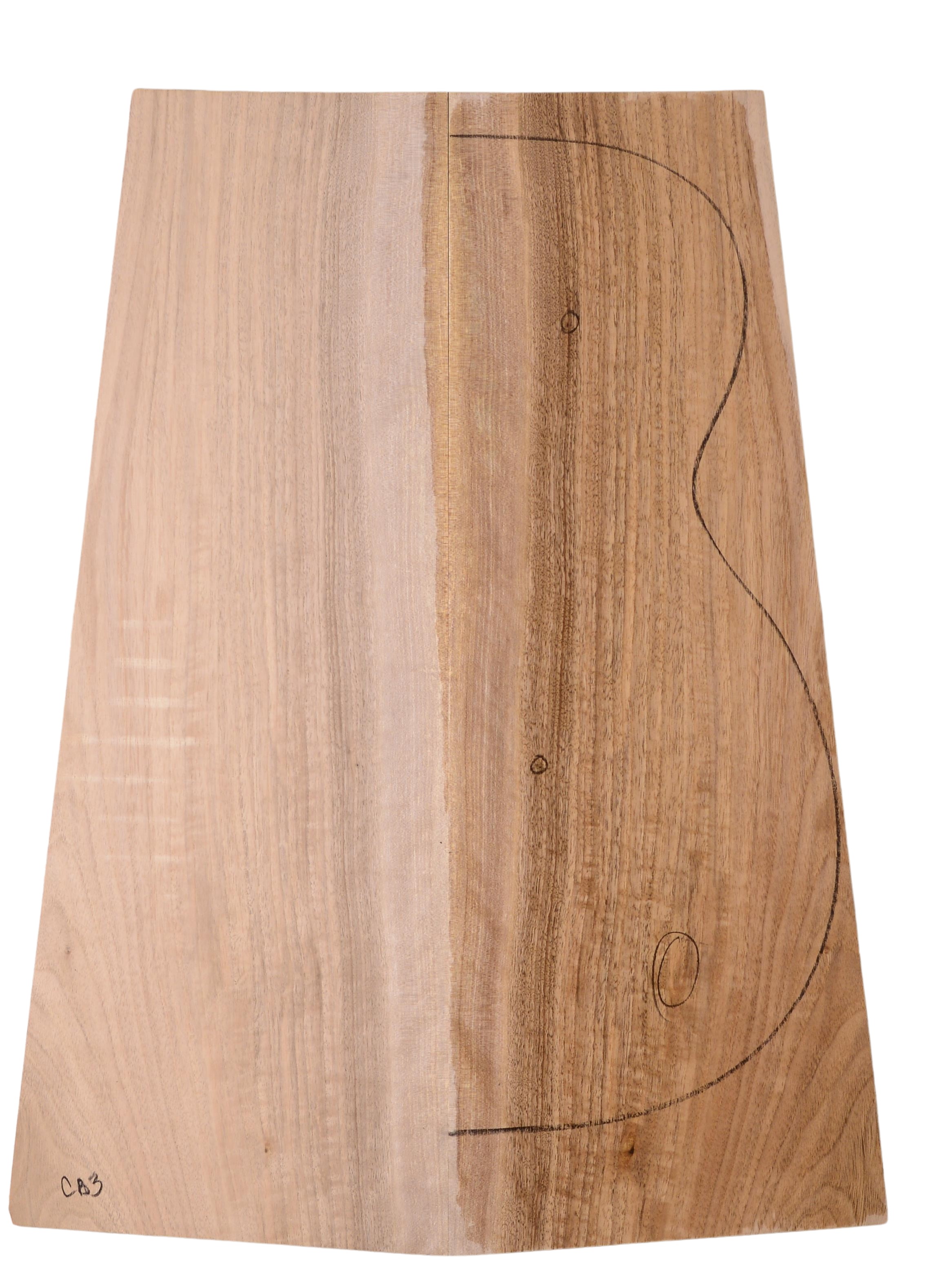 Walnut (English) GuitarBack2pcATC L3981-90.G.007