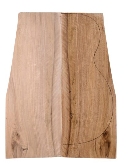 Walnut (English) GuitarBack2pcATC L3981-90.G.008