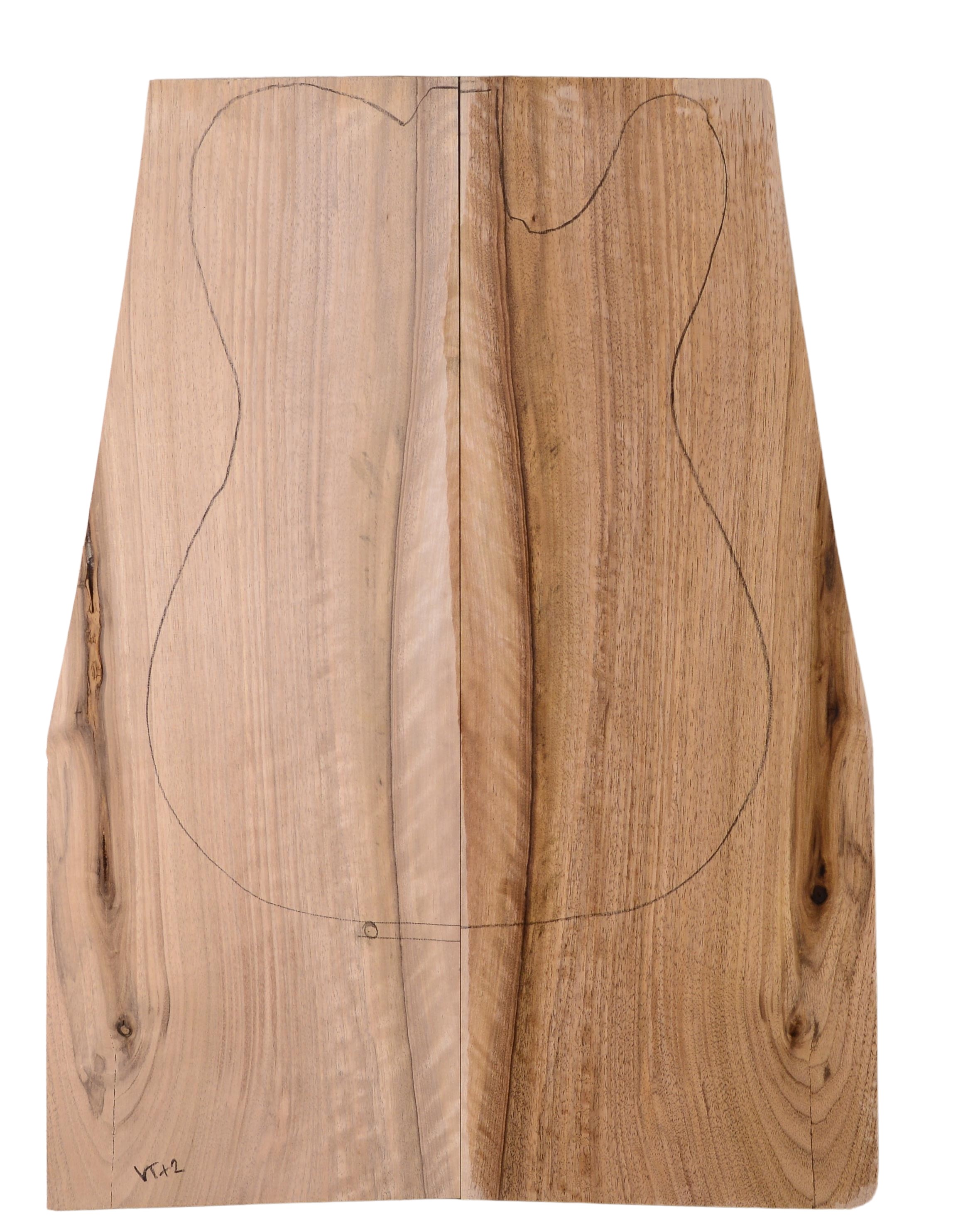 Walnut (English) GuitarSolidBodyTopATC L3981-90.G.011