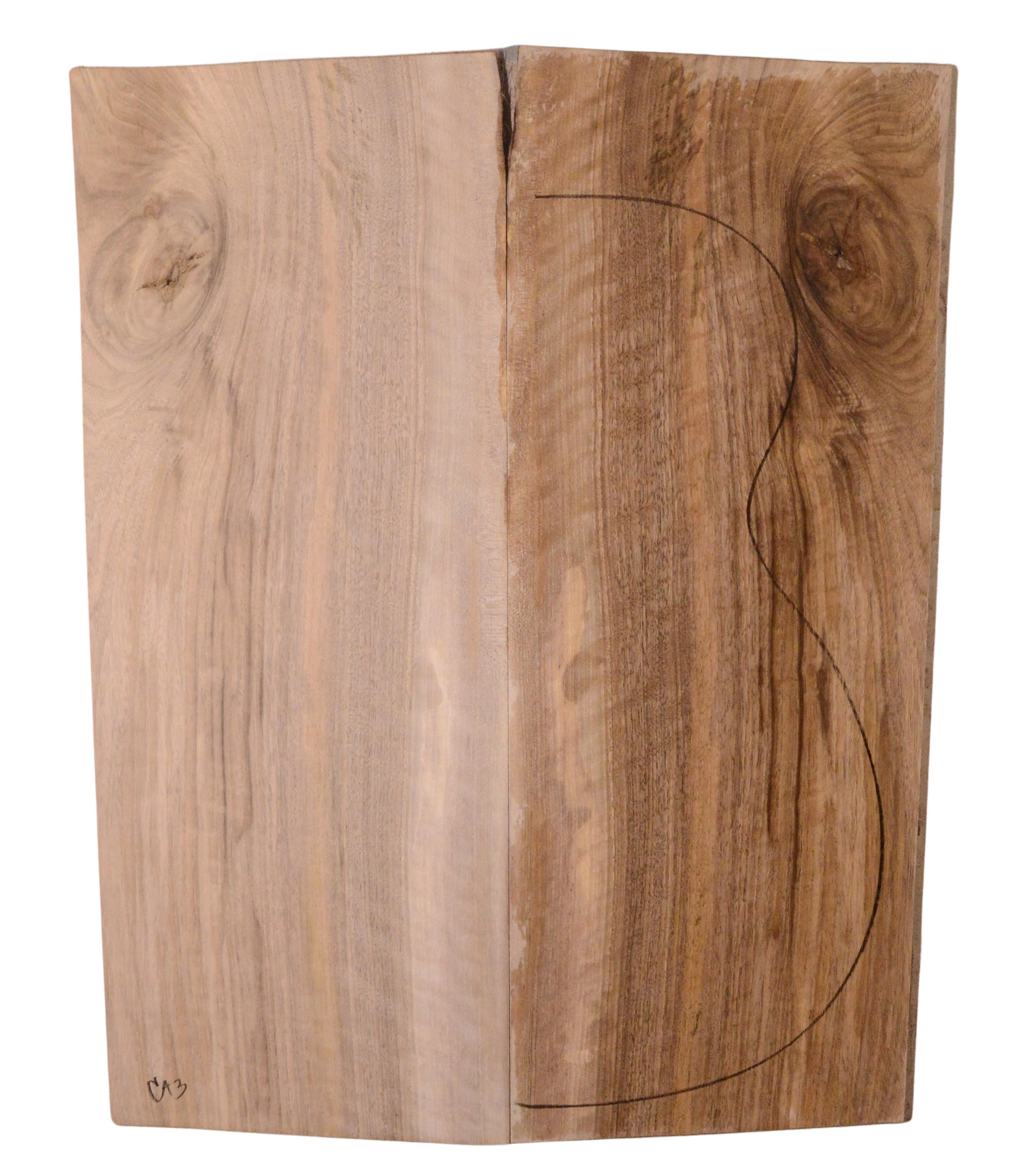 Walnut (English) GuitarBack2pcATC L3981-90.G.044