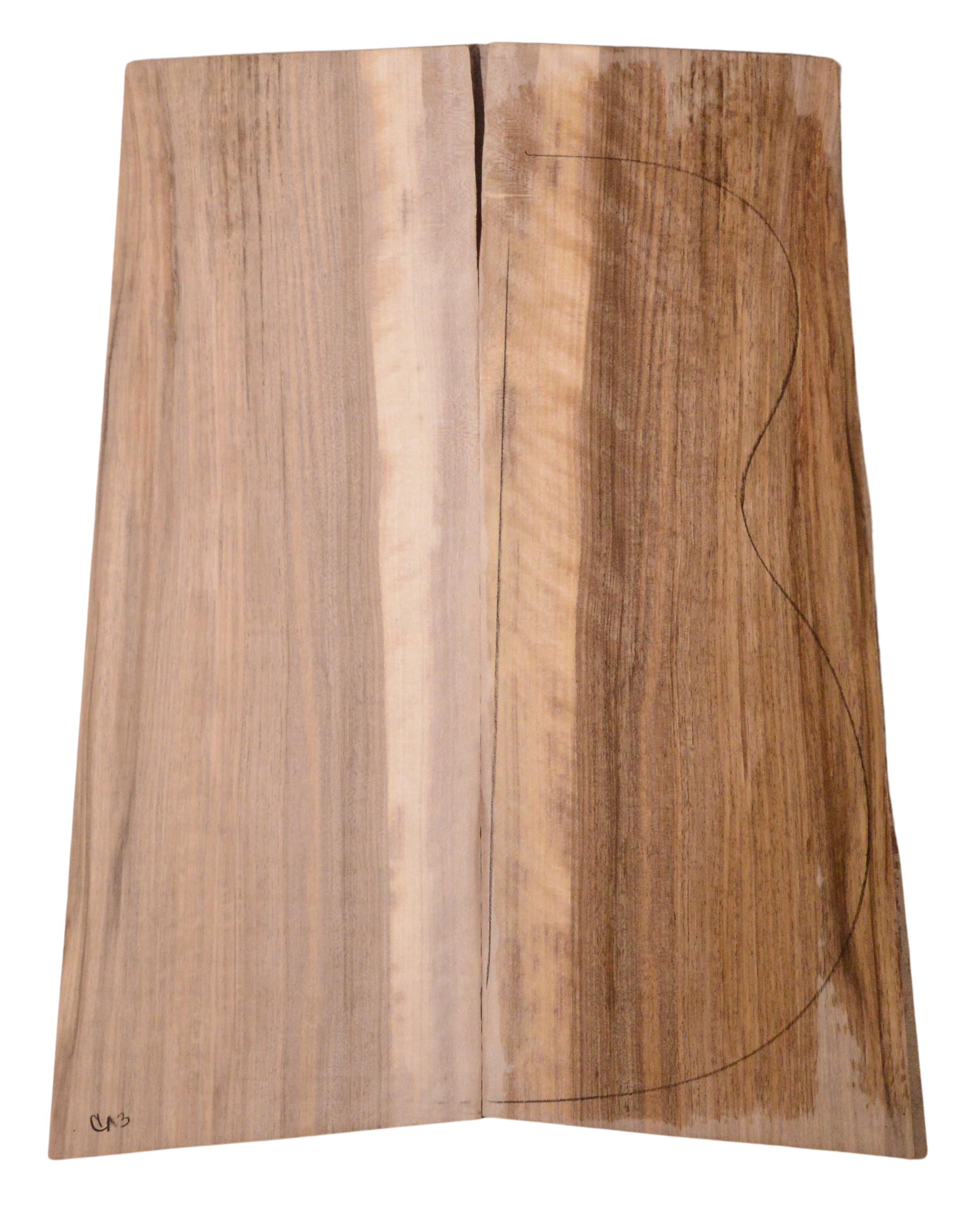 Walnut (English) GuitarBack2pcATC L3981-90.G.048