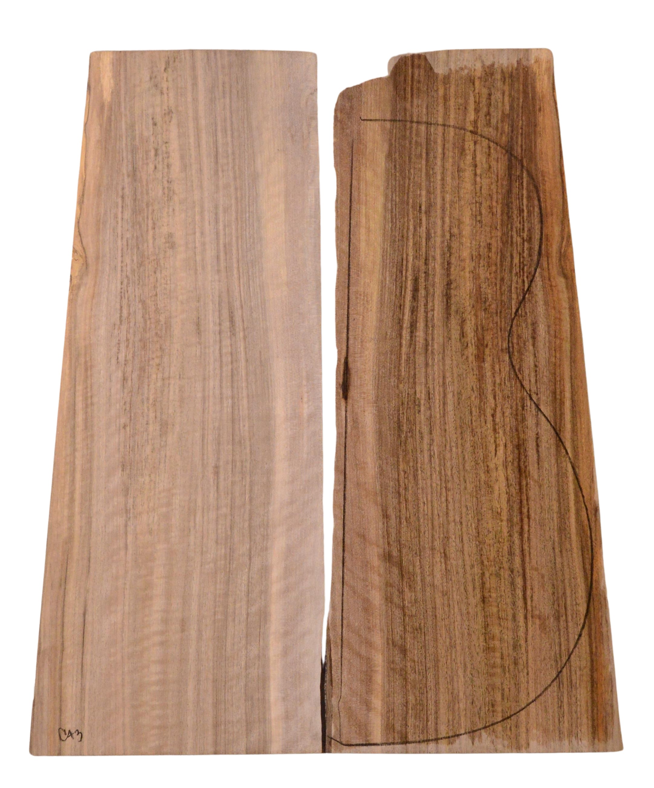 Walnut (English) GuitarBack2pcATC L3981-90.G.050