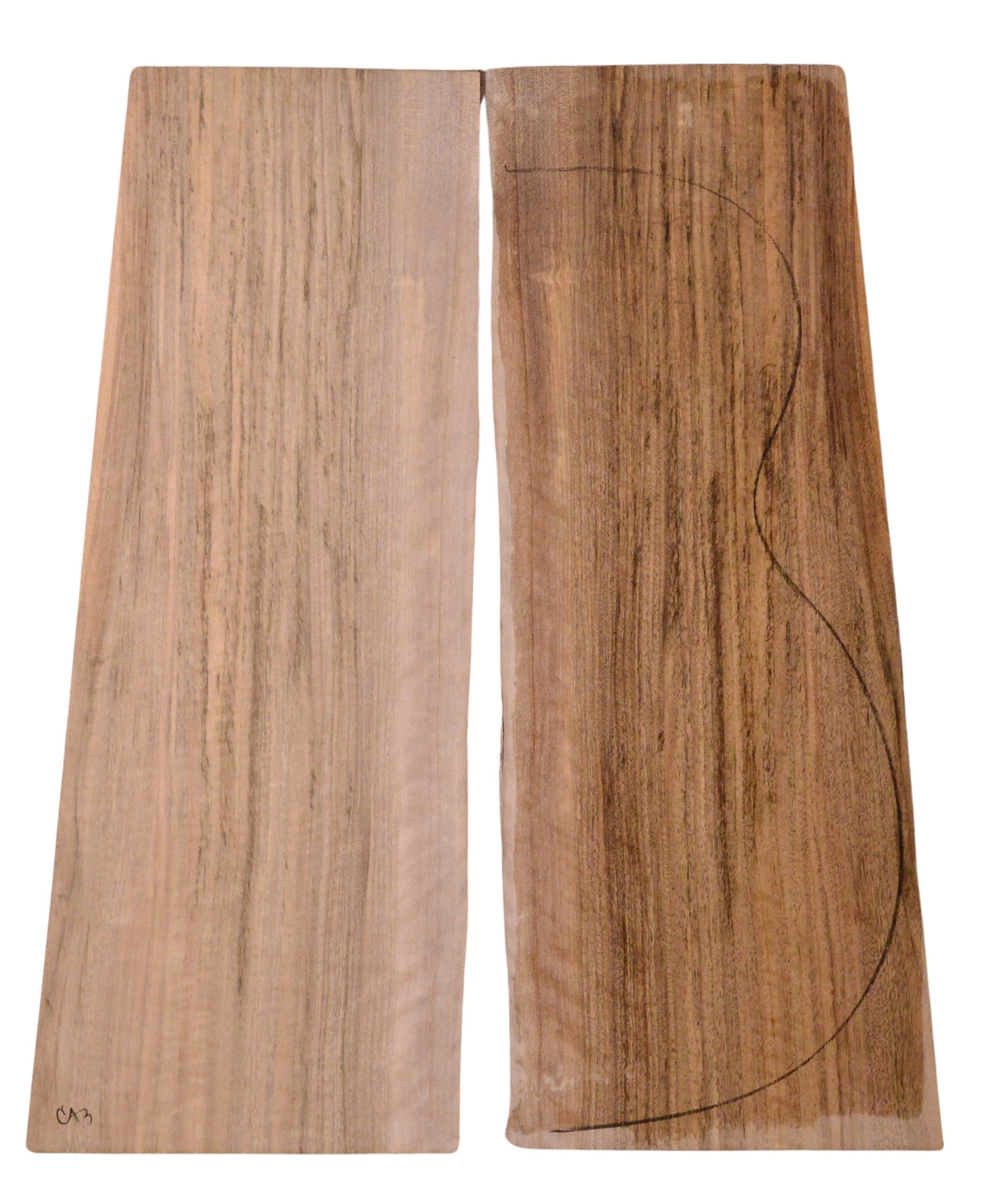 Walnut (English) GuitarBack2pcATC L3981-90.G.051