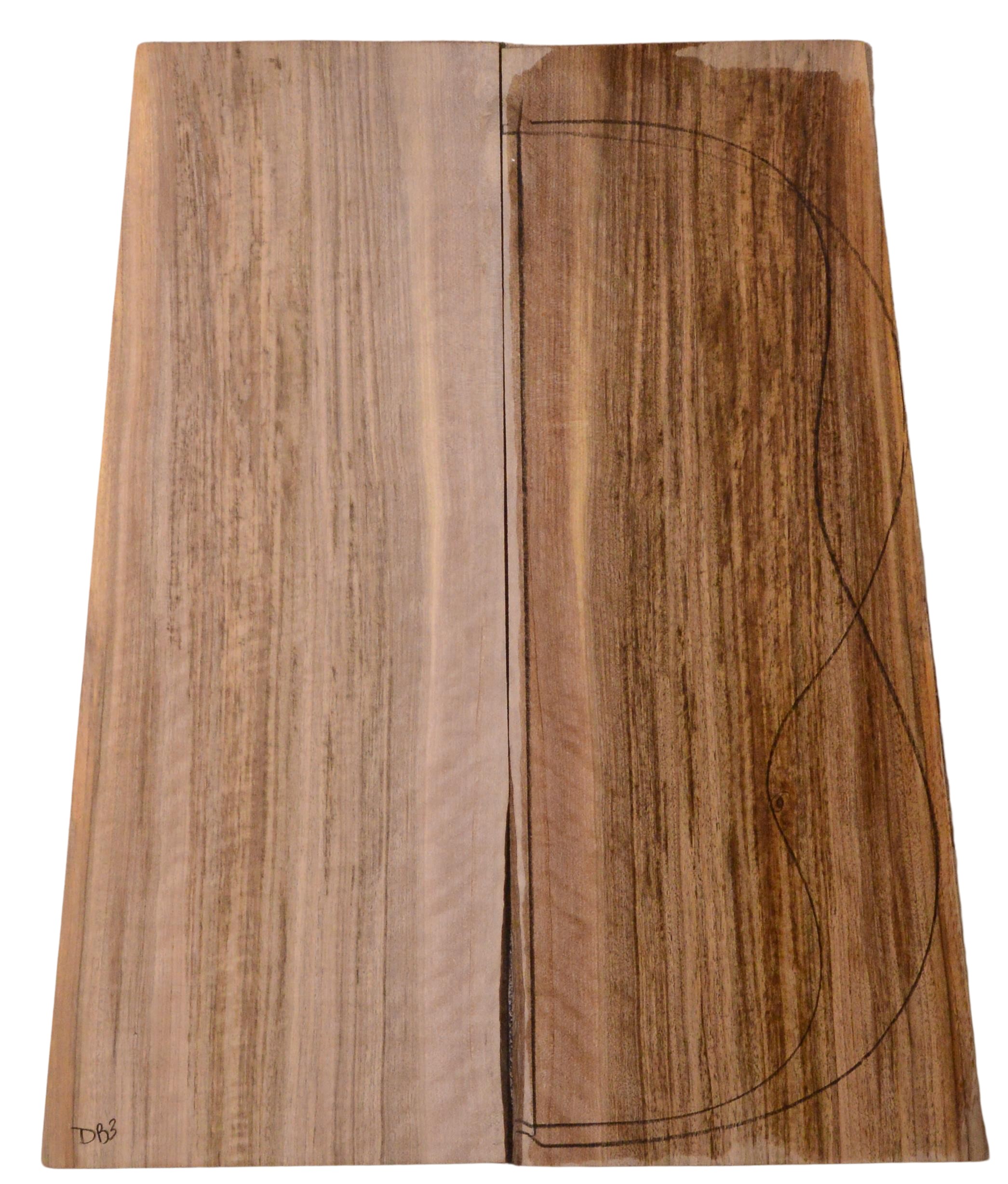 Walnut (English) GuitarBack2pcATC L3981-90.G.059