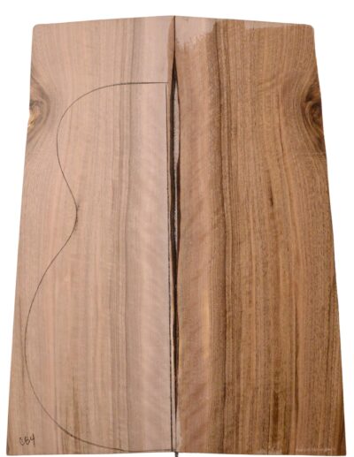 Walnut (English) GuitarBack2pcATC L3981-90.G.060