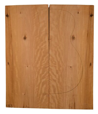 Mahogany (Genuine) GuitarBack2pcATC L437.GMAH4.095