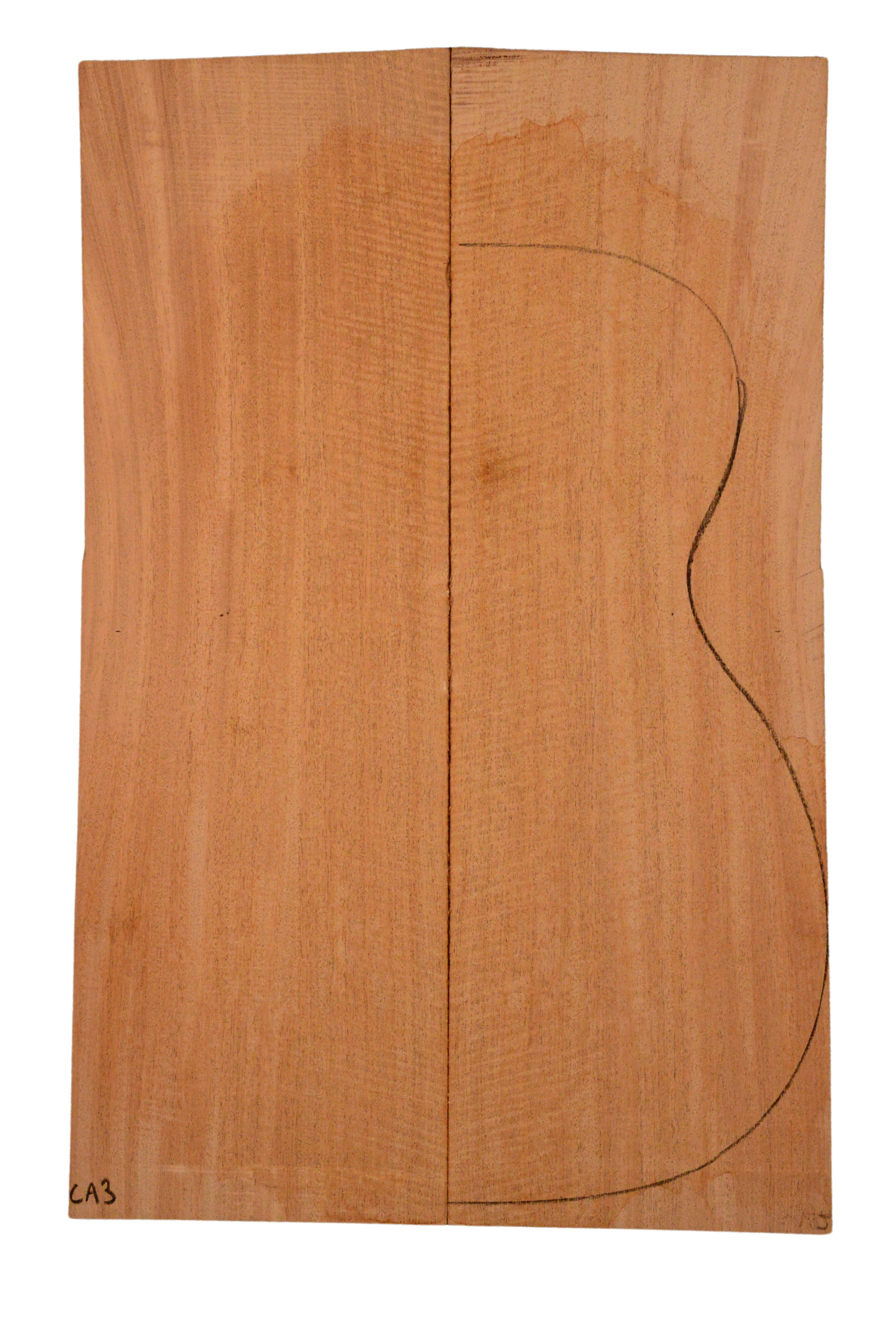 Mahogany (Genuine) GuitarBack2pcATC L437.GMAH4.105