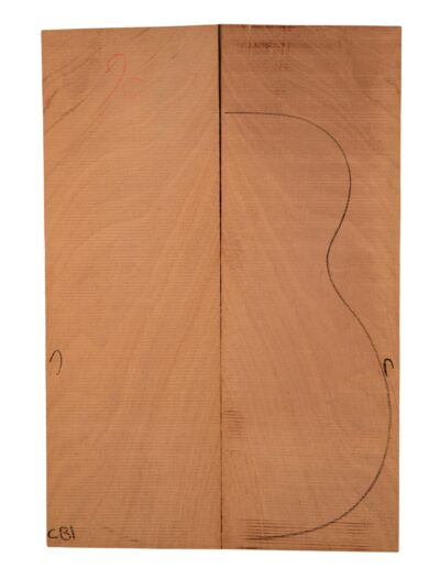 Mahogany (Genuine) GuitarBack2pcATC L438.GMAH3.230