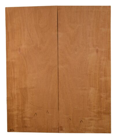 Mahogany (Genuine) GuitarBack2pcATC L438.GMAH3.392