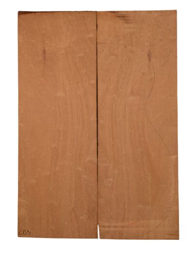 Mahogany (Genuine) GuitarBack2pcATC L438.GMAH3.486