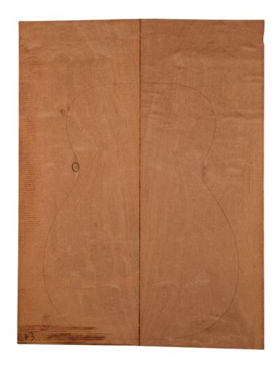 Mahogany (Genuine) GuitarBack2pcATC L438.GMAH3.515