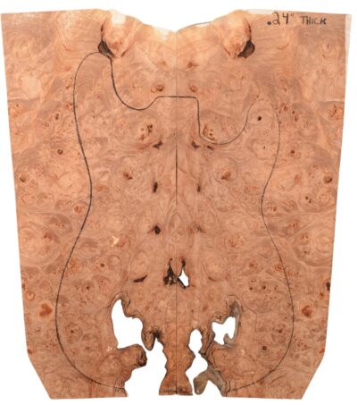 Maple (Big Leaf) GuitarSolidBodyTopATC LA6564.G.001