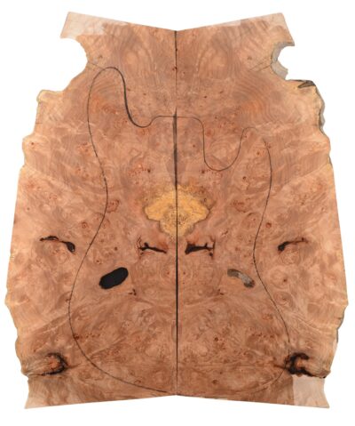 Maple (Big Leaf) GuitarSolidBodyTopATC LA6564.G.002