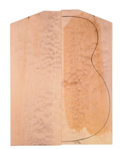 Maple (Soft) GuitarBack2pcATC M2840.G.008