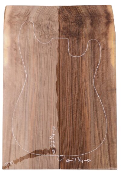 Walnut (Bastogne) GuitarSolidBodyTopATC M3317.G.005