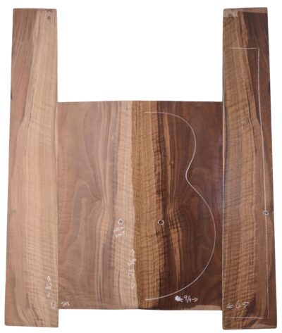Walnut (Bastogne) GuitarSet4pcATC M3317.G.018