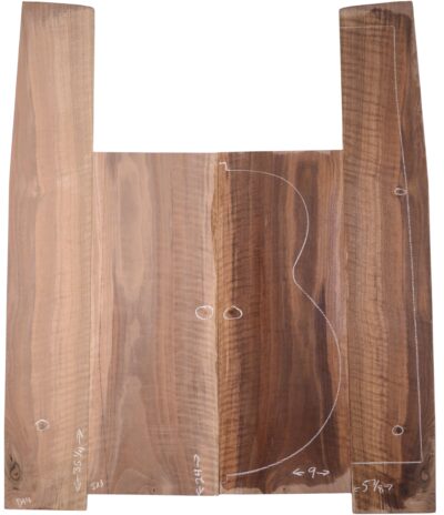 Walnut (Bastogne) GuitarSet4pcATC M3317.G.020
