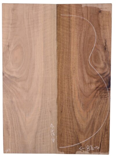 Walnut (Bastogne) GuitarBack2pcATC M3317.G.035