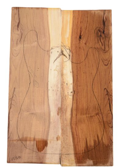 Rosewood (Nicaraguan) GuitarSolidBodyTopATC M5045.G.116