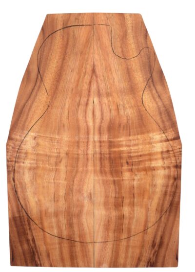 Koa GuitarSolidBodyTopATC MC1776.G.018
