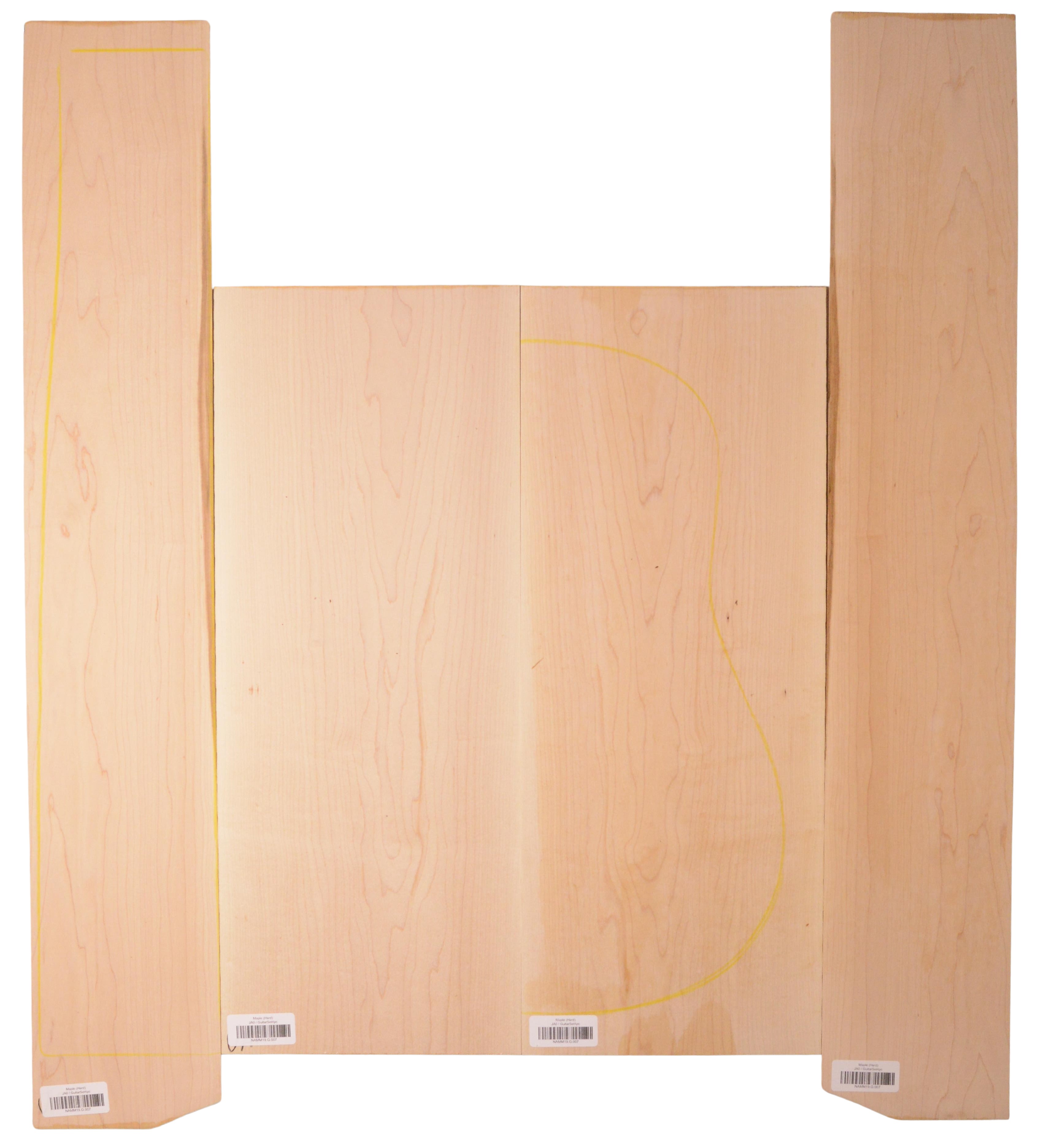 Maple (Hard) GuitarSet4pcATC NAMM19.G.007