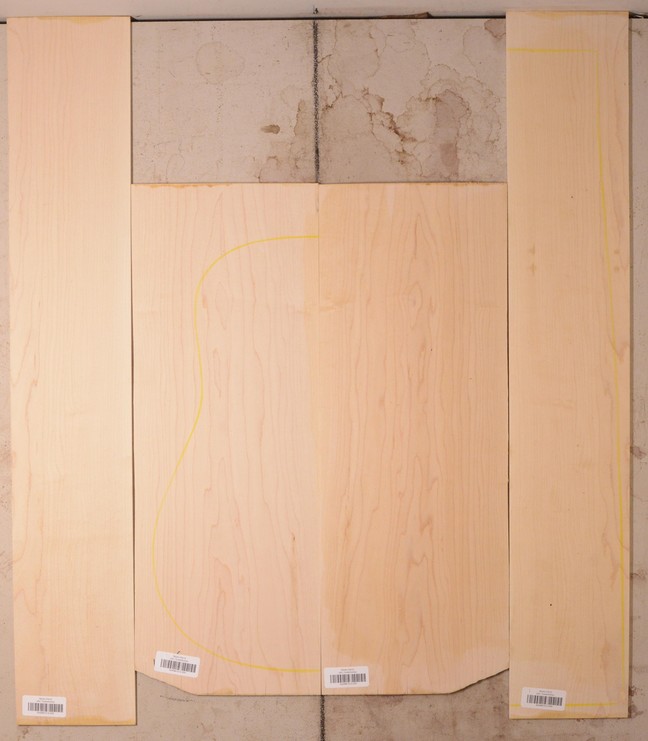 Maple (Hard) GuitarSet4pcATC NAMM19.G.009
