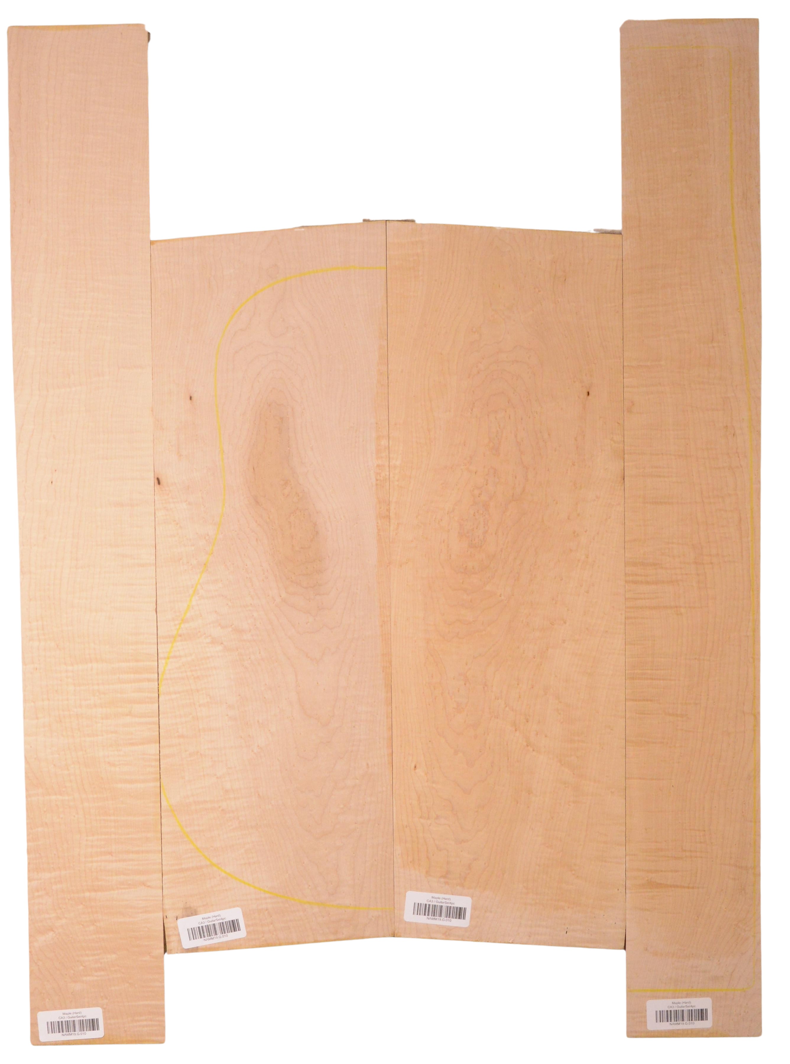 Maple (Hard) GuitarSet4pcATC NAMM19.G.010