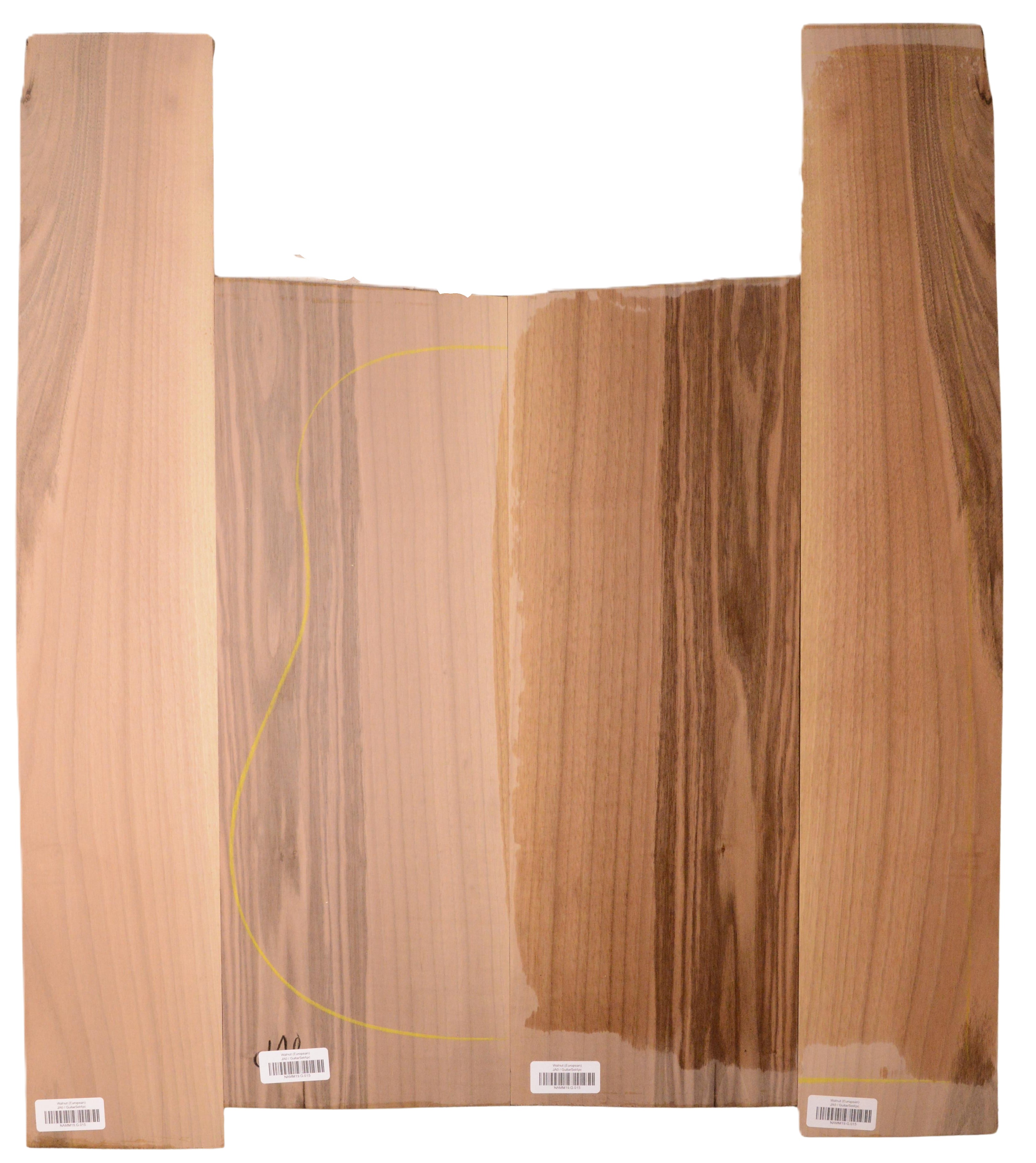 Walnut (European) GuitarSet4pcATC NAMM19.G.015