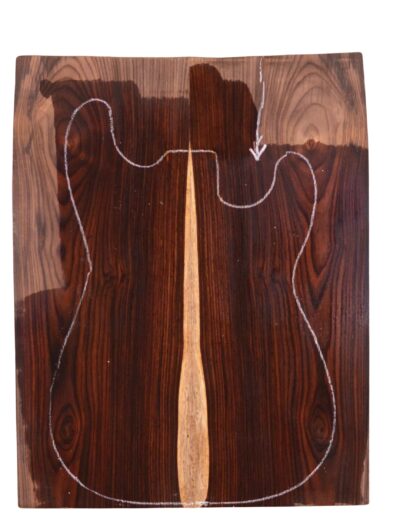 Rosewood (Nicaraguan) GuitarSolidBodyTopATC NRWSB.G.005