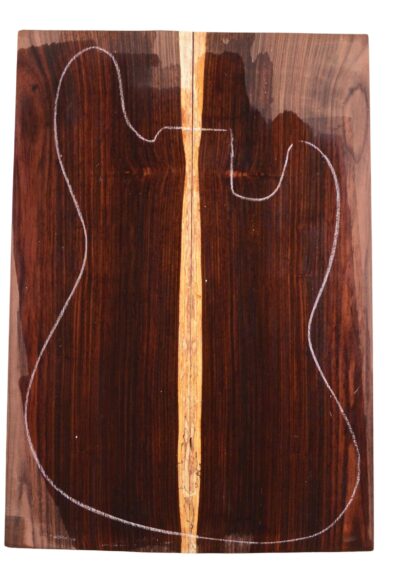 Rosewood (Nicaraguan) GuitarSolidBodyTopATC NRWSB.G.006