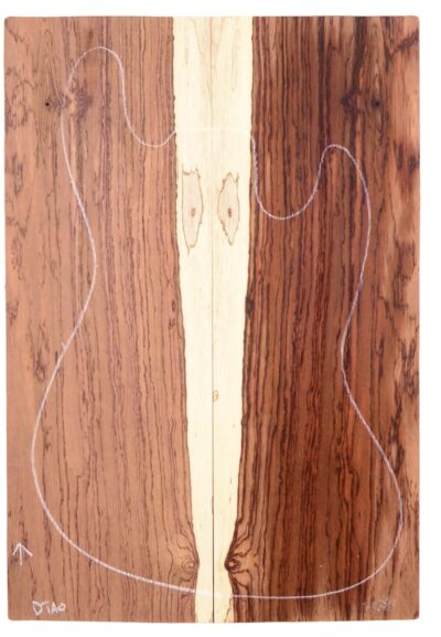 Rosewood (Nicaraguan) GuitarSolidBodyTopATC NRWSB.G.012