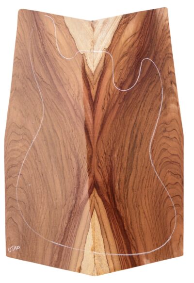 Rosewood (Nicaraguan) GuitarSolidBodyTopATC NRWSB.G.016