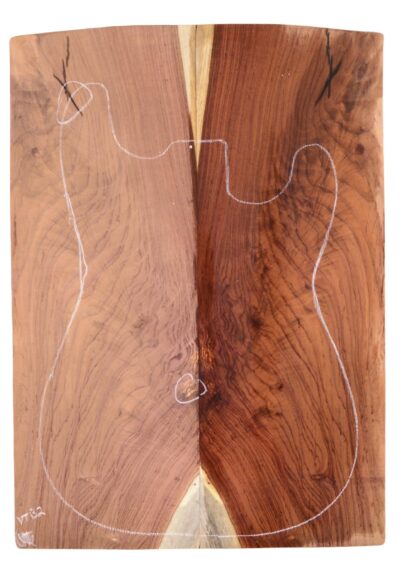 Rosewood (Nicaraguan) GuitarSolidBodyTopATC NRWSB.G.025