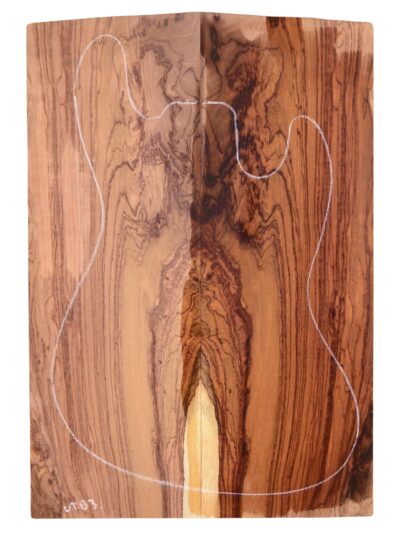 Rosewood (Nicaraguan) GuitarSolidBodyTopATC NRWSB.G.028