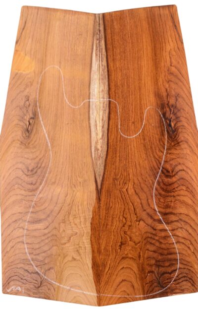 Rosewood (Nicaraguan) GuitarSolidBodyTopATC NRWSB.G.032