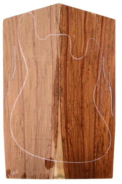 Rosewood (Nicaraguan) GuitarSolidBodyTopATC NRWSB.G.039