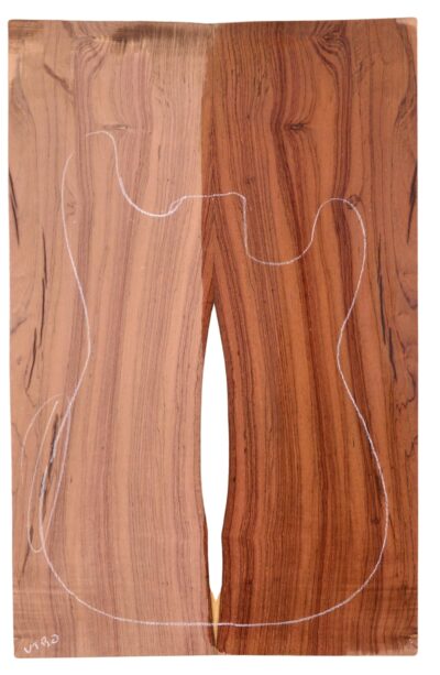 Rosewood (Nicaraguan) GuitarSolidBodyTopATC NRWSB.G.056
