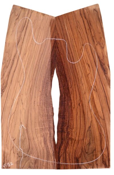 Rosewood (Nicaraguan) GuitarSolidBodyTopATC NRWSB.G.071