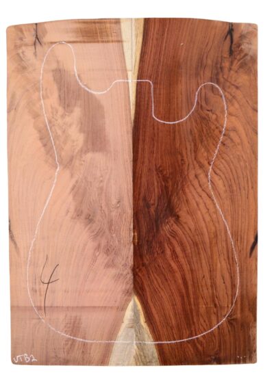 Rosewood (Nicaraguan) GuitarSolidBodyTopATC NRWSB.G.072