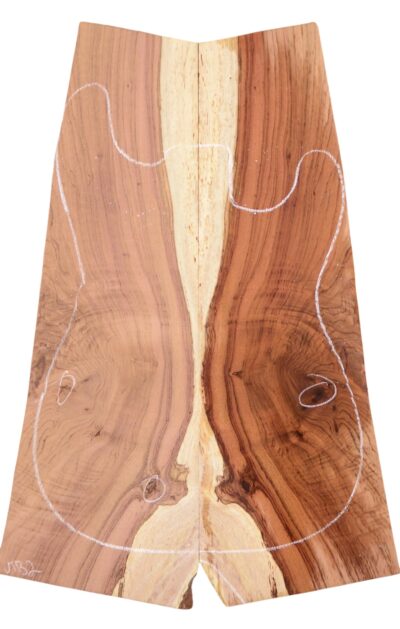 Rosewood (Nicaraguan) GuitarSolidBodyTopATC NRWSB.G.073