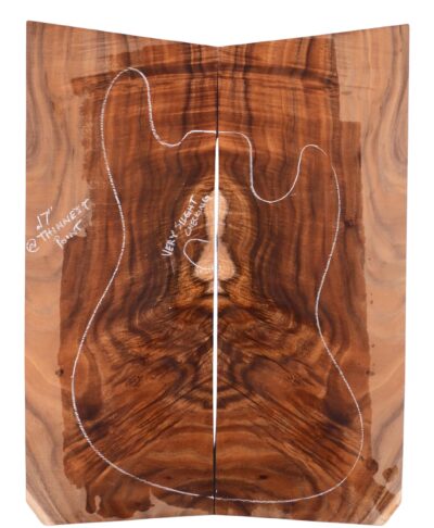 Koa GuitarSolidBodyTopATC RICKTREE.G.031