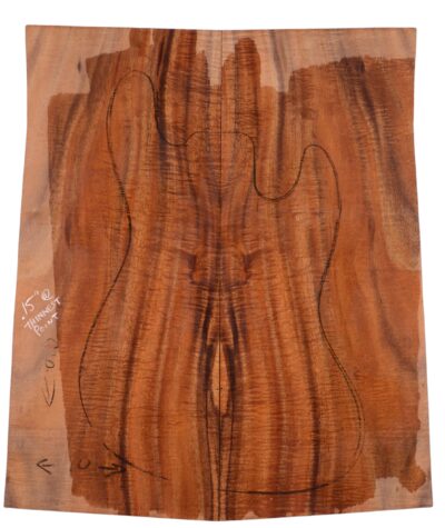 Koa GuitarSolidBodyTopATC RICKTREE.G.038