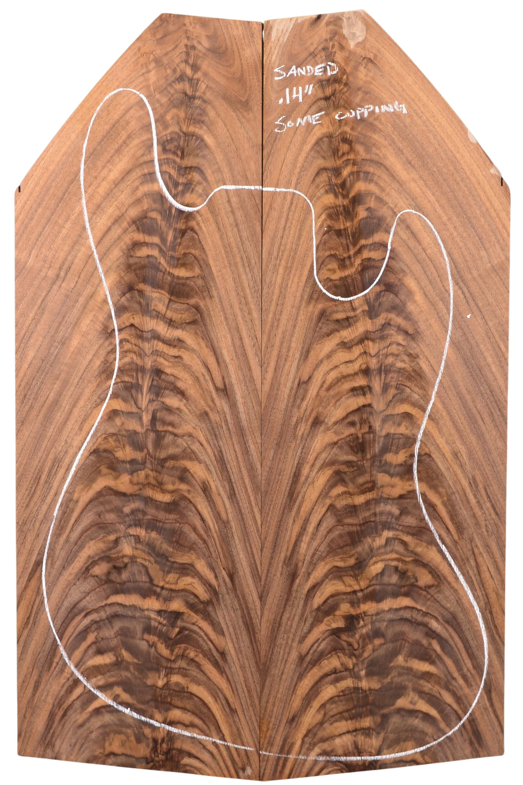 Walnut (English) GuitarSolidBodyTopATC WALMX.G.006