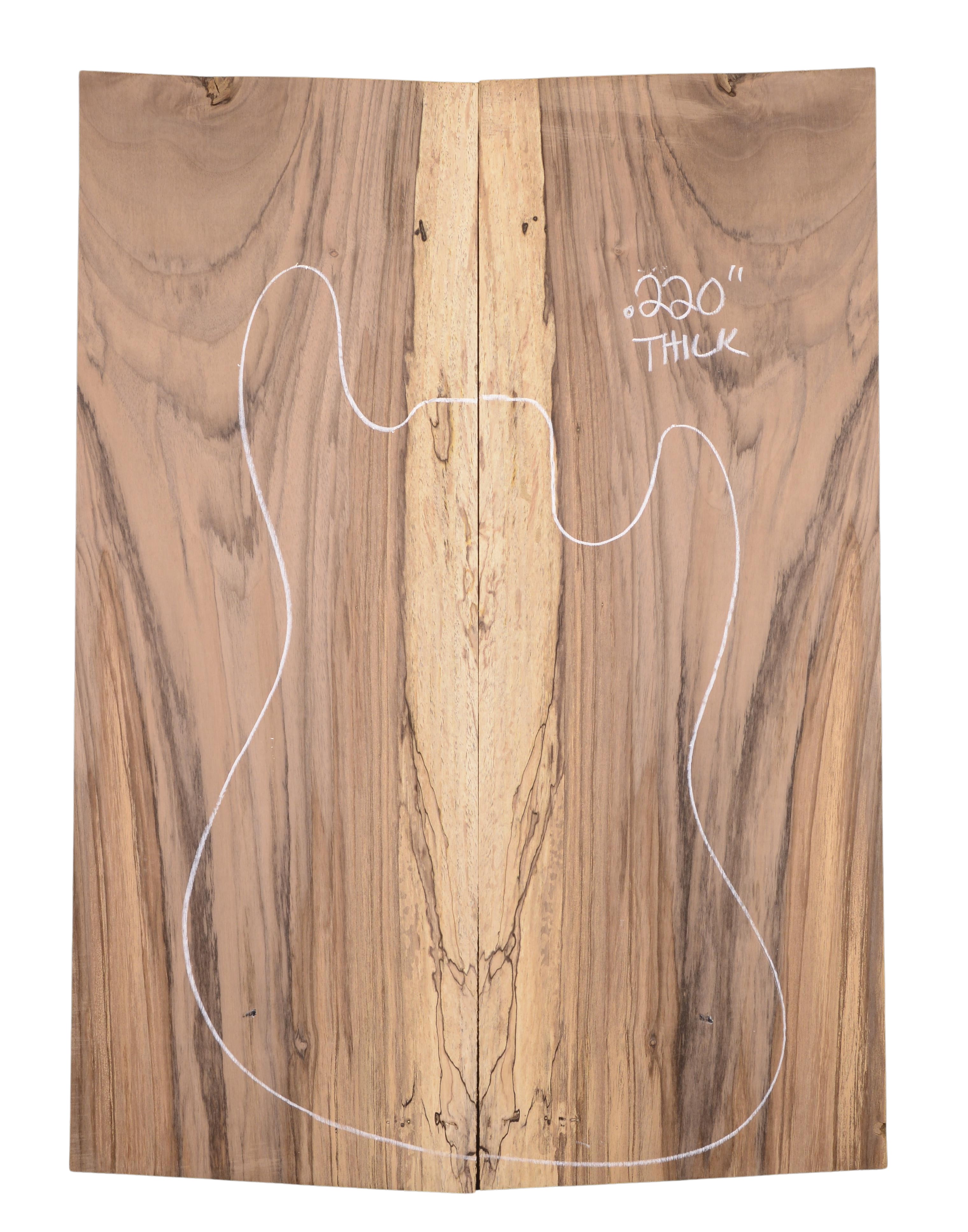 Walnut (Black) GuitarSolidBodyTopATC WALMX.G.018