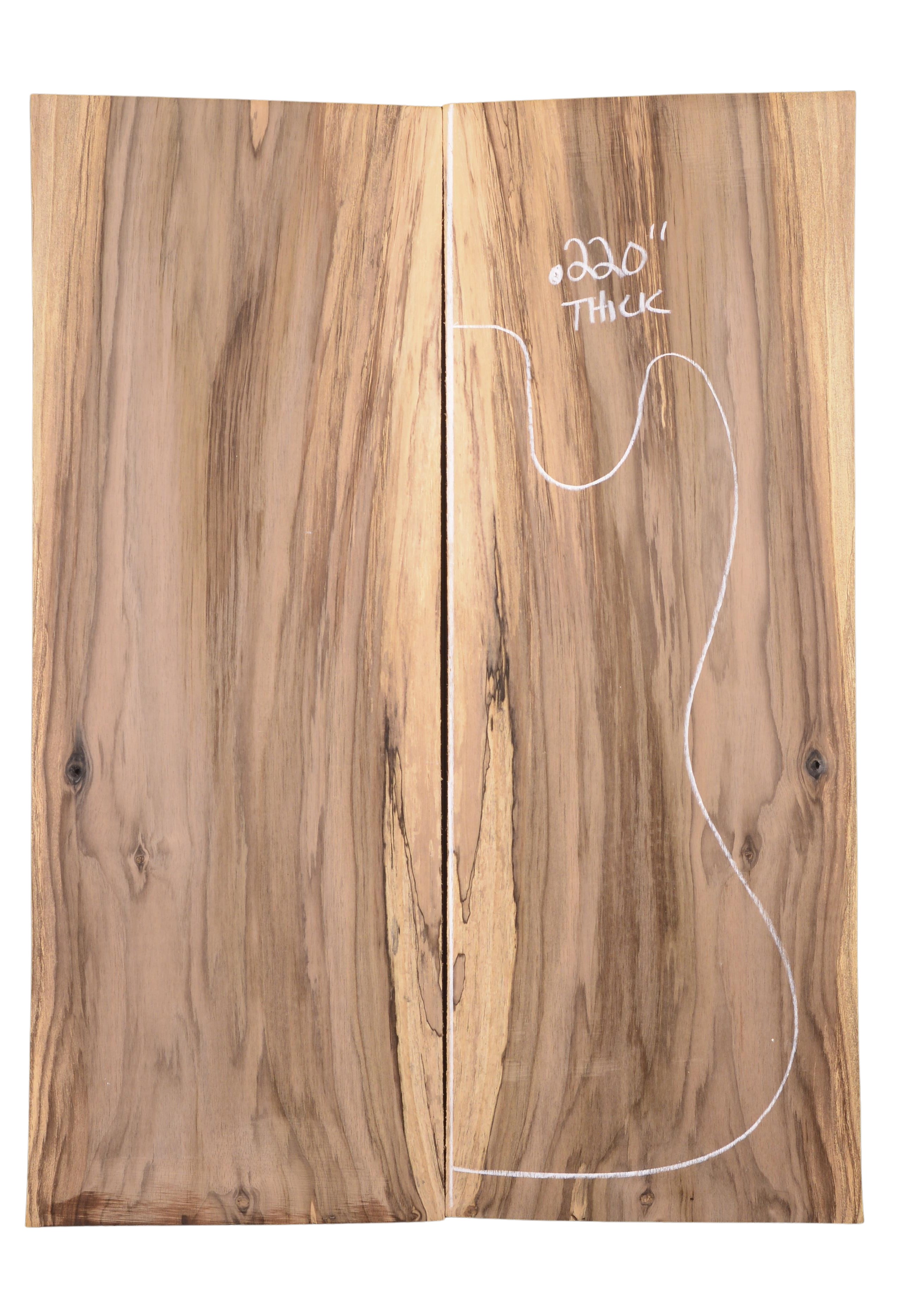 Walnut (Black) GuitarSolidBodyTopATC WALMX.G.020